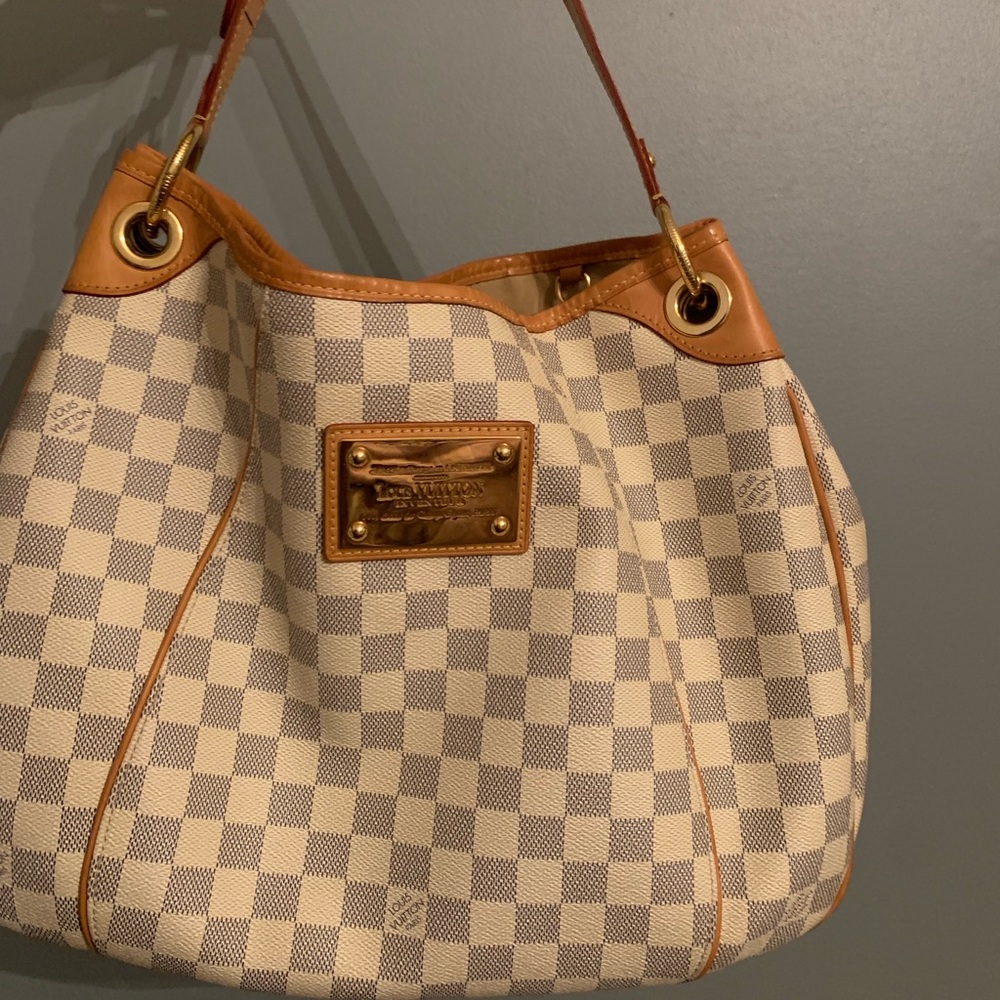 Authentic Louis Vuitton Damier Azur Galleria PM